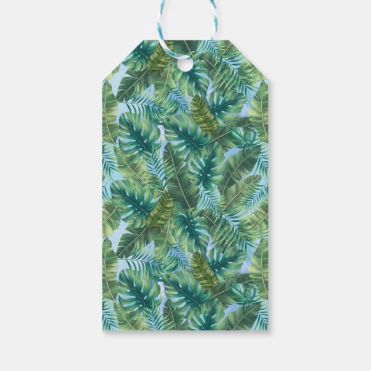 熱帯お洒落味のファンタジーの世界 ギフトタグ (裏面)
