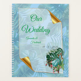 熱帯お洒落味のファンタジーの世界 プランナー手帳