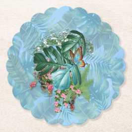 熱帯お洒落味のファンタジーの世界 ペーパーコースター