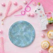 熱帯お洒落味のファンタジーの世界 ペーパープレート (パーティー)