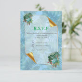 熱帯お洒落味のファンタジーの世界 出欠カード (スタンド正面)