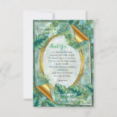 熱帯お洒落味のファンタジーの世界 出欠カード (正面)