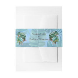 熱帯お洒落味のファンタジーの世界 招待状ベリーバンド