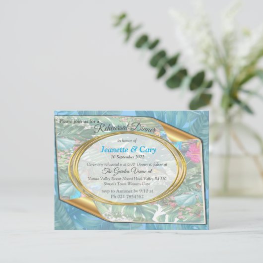 熱帯お洒落味のファンタジーの世界 招待状 (スタンド正面)