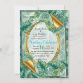 熱帯お洒落味のファンタジーの世界 招待状 (正面)