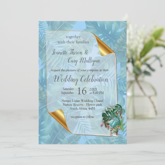 熱帯お洒落味のファンタジーの世界 招待状 (スタンド正面)