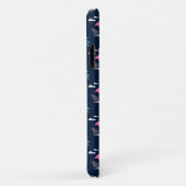 熱帯かわいいおもしろいフラミンゴの水彩模様 Case-Mate iPhoneケース (裏面/右)