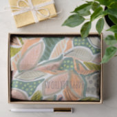 熱帯かわいらしの葉 薄葉紙 (ギフト)