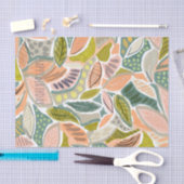 熱帯かわいらしの葉 薄葉紙 (クラフト)