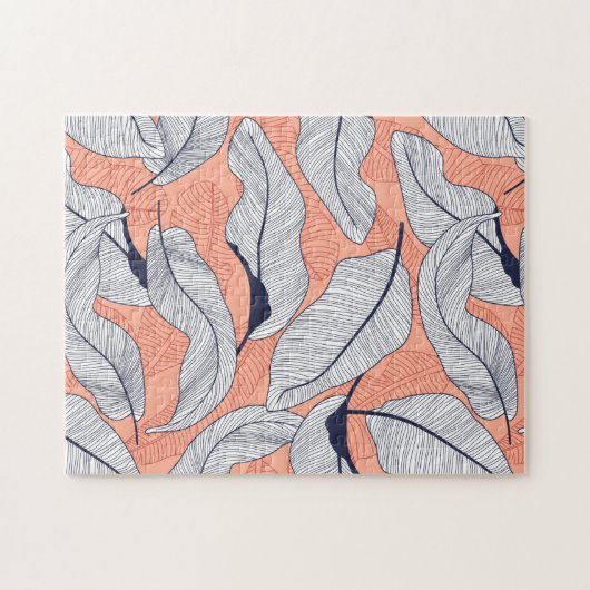 熱帯かわいらしフローラ ジグソーパズル (横)