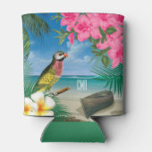 熱帯かわいらし海デザイン 缶クーラー (裏面)