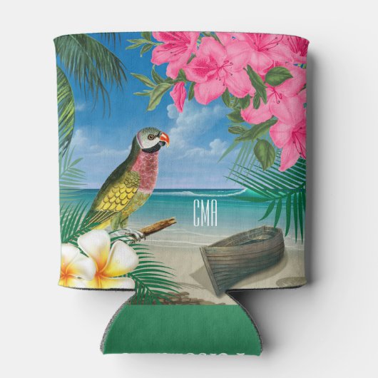 熱帯かわいらし海デザイン 缶クーラー