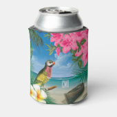熱帯かわいらし海デザイン 缶クーラー (缶裏面)