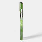 熱帯かわいらし蝶と花 Case-Mate iPhoneケース (裏面 / 左)