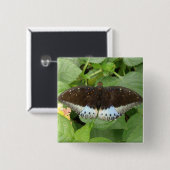 熱帯かわいらし蝶ボタン 缶バッジ (正面&裏面)