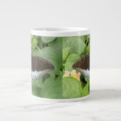 熱帯かわいらし蝶マグ ジャンボコーヒーマグカップ (正面)