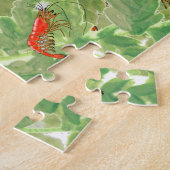 熱帯さくらんぼエビ水中競技ペット水族館懸命 ジグソーパズル (側面)