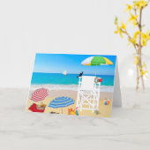 熱帯すべての行事ノテカーズ カード (黄色い花)