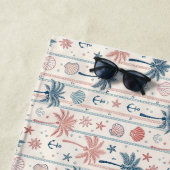 熱帯では時間がゆっくり流れる ビーチタオル (インサイチュ)