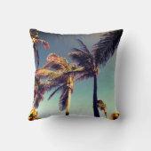 熱帯とヤシの木 クッション (裏面)