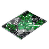 熱帯と元素の継ぎ葉目の無いパターン ノートブック (左側)