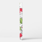 熱帯と花を持つハイ葉ビスカスの模様 Case-Mate iPhoneケース (裏面 / 右)