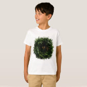 熱帯に潜むステルス虎 Tシャツ (正面フル)