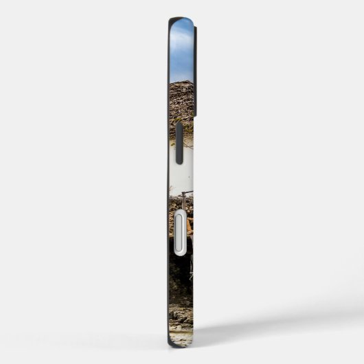 熱帯のサンゴ露頭の上の絵のような家 Case-Mate iPhoneケース (裏面 / 右)