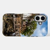 熱帯のサンゴ露頭の上の絵のような家 Case-Mate iPhoneケース (裏面 (横))