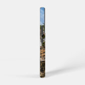 熱帯のサンゴ露頭の上の絵のような家 SAMSUNG GALAXYケース (右側面)