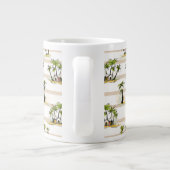 熱帯のシャックアンドパーム ジャンボコーヒーマグカップ (裏面)