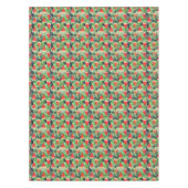 熱帯のスイカ葉スライス テーブルクロス (正面)