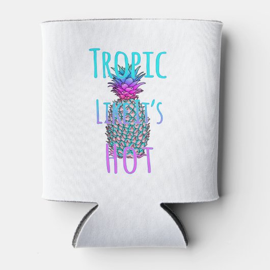 熱帯のパイナップルのようなトロピック 缶クーラー (正面)