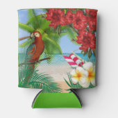 熱帯のビーチ 缶クーラー (正面)