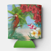 熱帯のビーチ 缶クーラー (裏面)