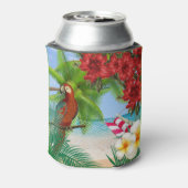 熱帯のビーチ 缶クーラー (缶裏面)