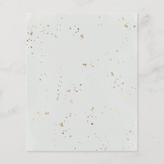 熱帯のヤシの木の写真は日付を保存して金箔 (裏面)