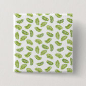 熱帯のヤシ 缶バッジ (正面)