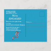 熱帯の亜寒帯景観 インビテーションポストカード (裏面)