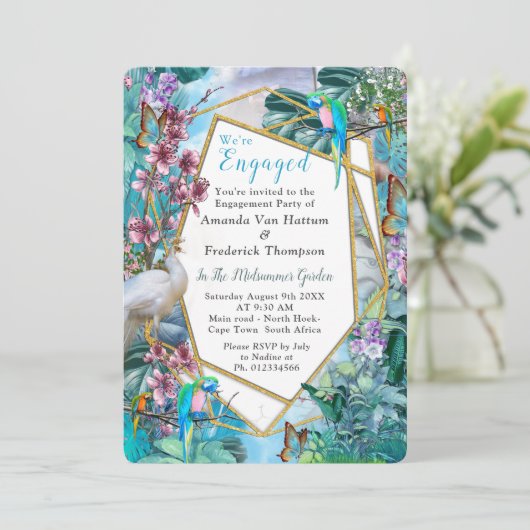 熱帯の亜寒帯景観 招待状 (スタンド正面)