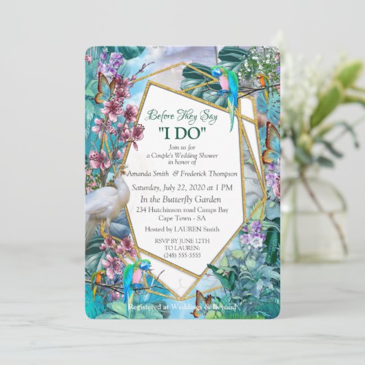 熱帯の亜寒帯景観 招待状 (スタンド正面)