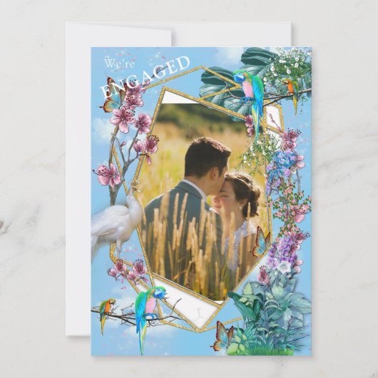 熱帯の亜寒帯景観 招待状 (正面)