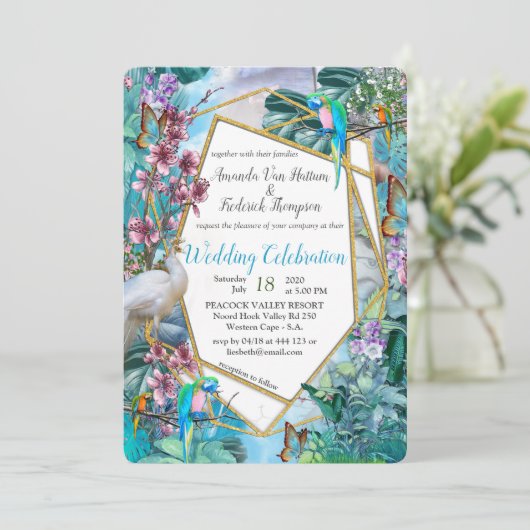 熱帯の亜寒帯景観 招待状 (スタンド正面)