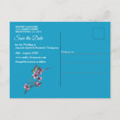 熱帯の亜寒帯景観 案内ポストカード (裏面)