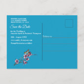 熱帯の亜寒帯景観 案内ポストカード (裏面)