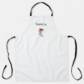 熱帯の喜び エプロン (正面)