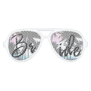 熱帯の夏のパームの木ピンクの青い夕日の空 アビエーターサングラス