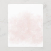 熱帯の夏の予算の誕生日パーティーの招待 チラシ (裏面)