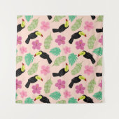 熱帯の夏パターン タペストリー (正面(横))