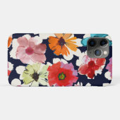 熱帯の夏 |カラフル花模様デザイン Case-Mate iPhoneケース (裏面(横))